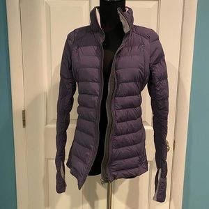 Lululemon purple puffer jacket